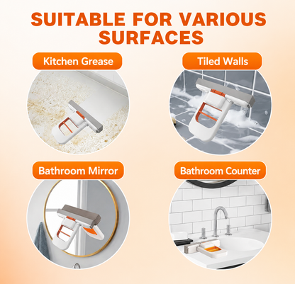 Multi-Purpose Handheld Cleaning Squeegee